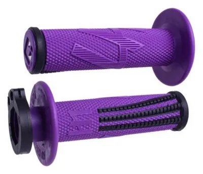 Мото гріпси ODI EMIG PRO MX V2 Lock-On Grip PURPLE/Black