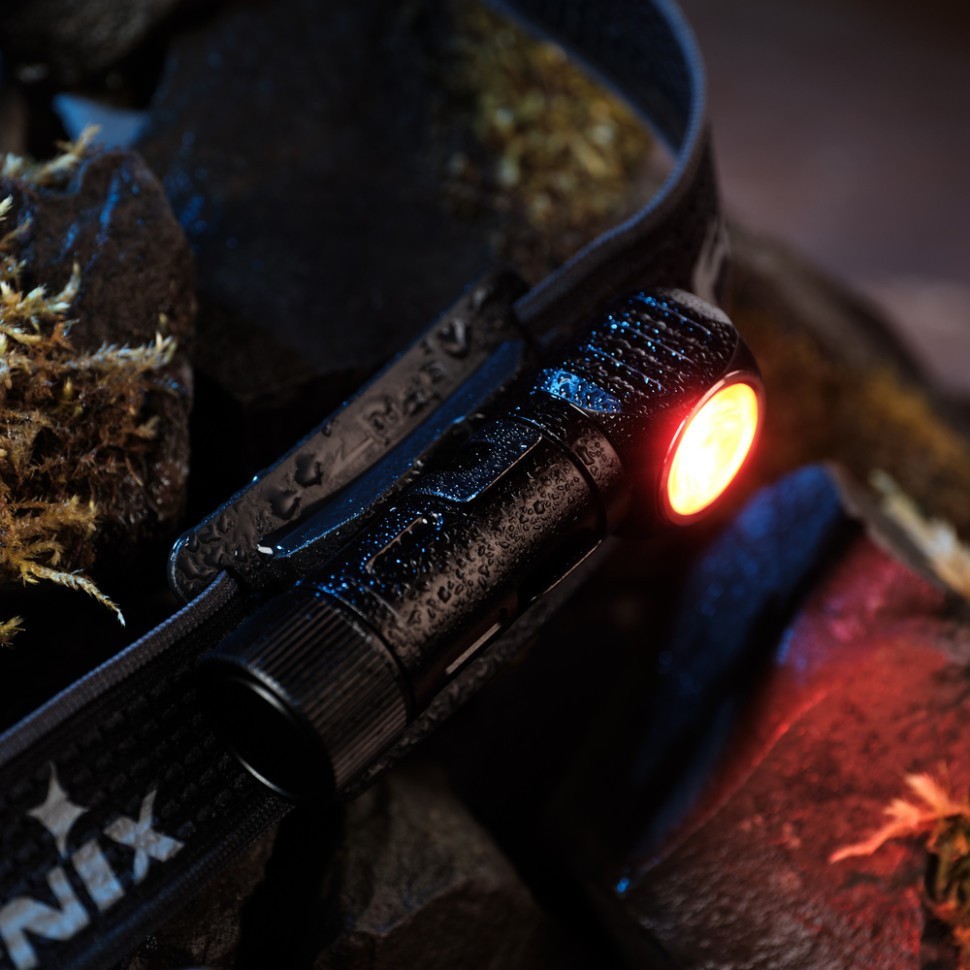 Ліхтар налобний тактичний з червоним світлом Fenix Scout (HM23 V2.0) | Лімітована серія, укр, укр
