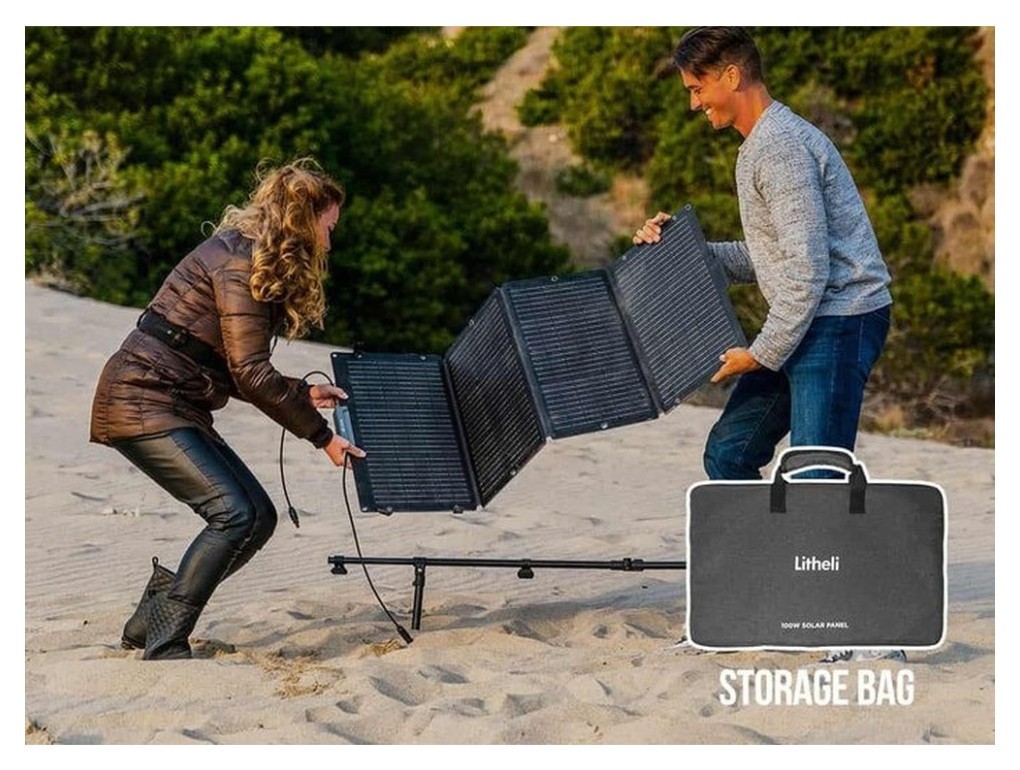 Портативная складная солнечная панель Litheli 100W