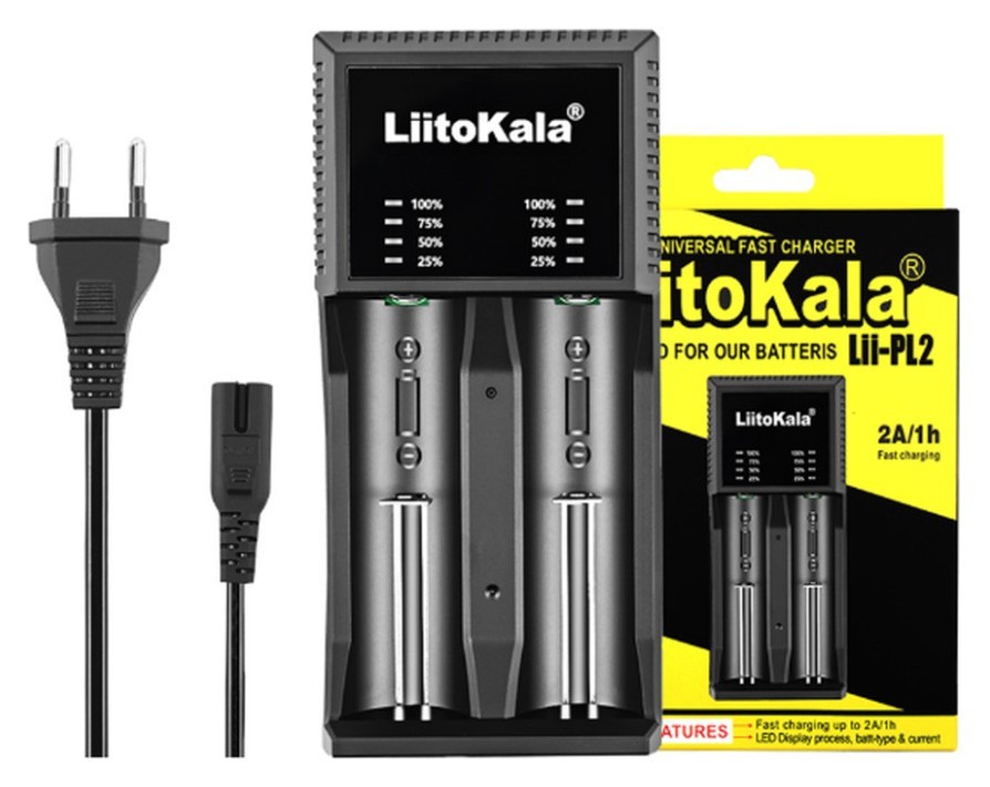 Универсальное зарядное устройство для LiitoKala Lii-PL2 EU на 2 канала