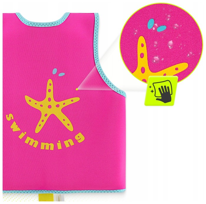 Жилет для плавания TSUNAMI детский 3-6 лет Pink (P-5905973406765)