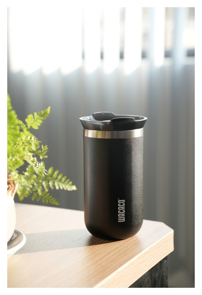 Термокружка Wacaco Octaroma Lungo 300 мл, черный