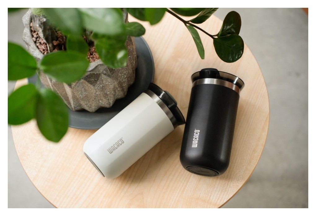 Термокружка Wacaco Octaroma Lungo 300 мл, черный