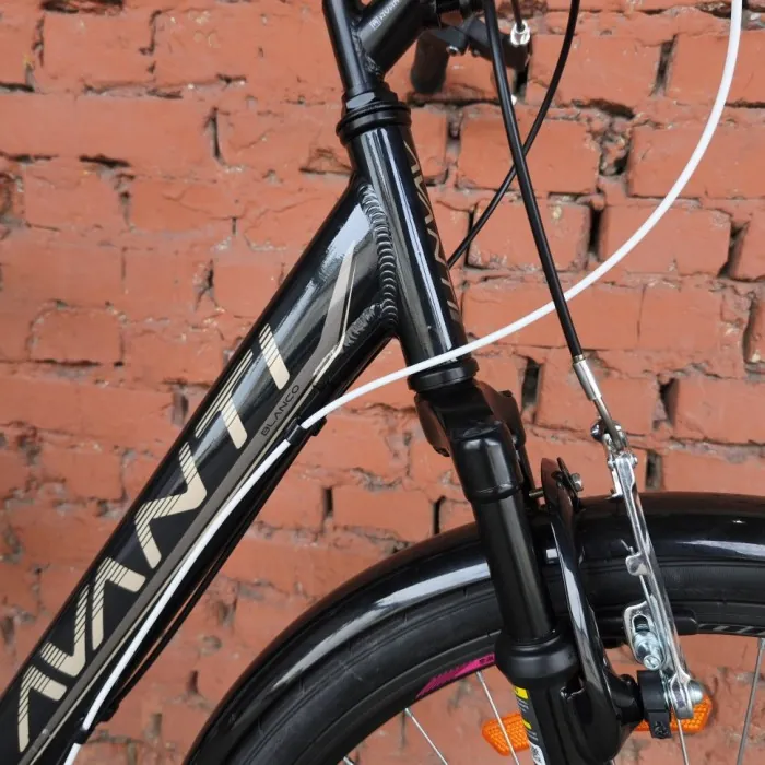 Велосипед жіночий міський 28" Avanti Blanco Alu 6 speed Black (2026)