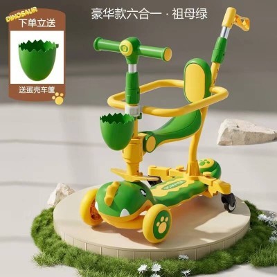 самокат Maraton CITY LINE X10, Зелений