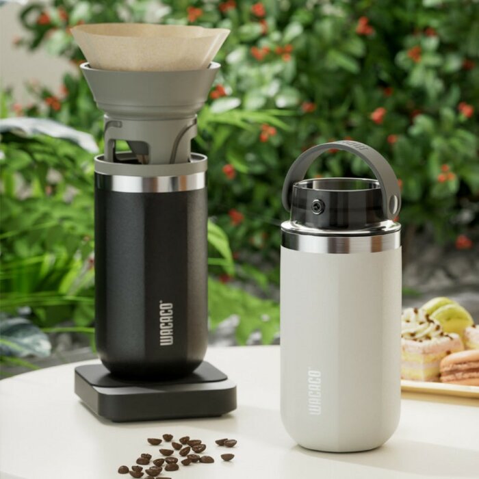 Крышка с ручкой Exaflow для кофеварок и термокружек Wacaco