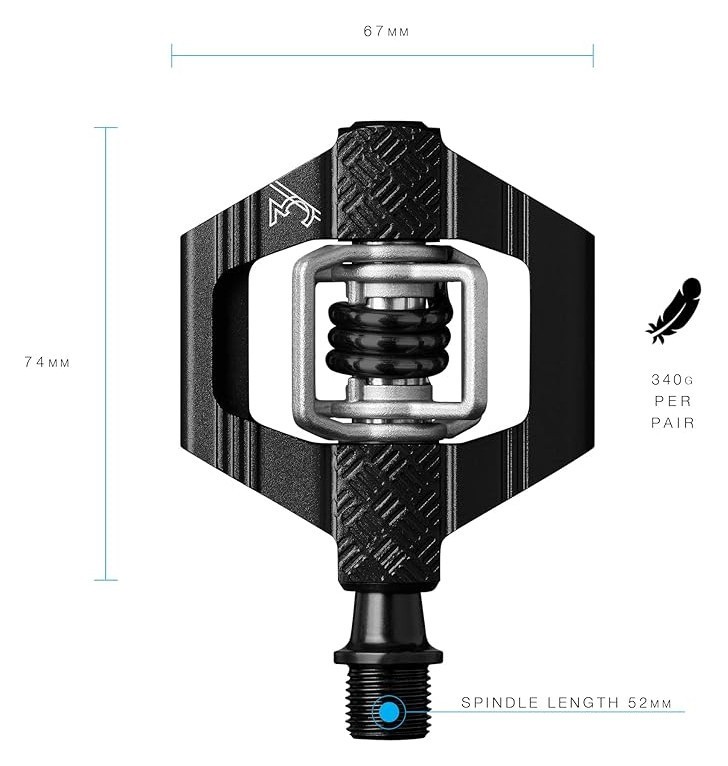 Педали для велосипеда Crankbrothers CANDY 3 Black (16175)