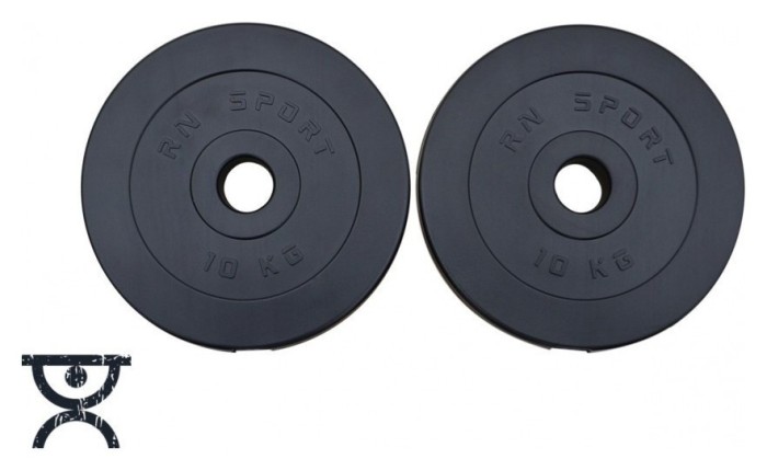Диск композитний Rn-Sport 10 кг – 51 мм.
