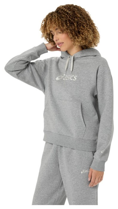 Кофты и толстовки для бега Asics ( 2032D377-20 ) ASICS LOGO FLEECE PULLOVER HOODIE