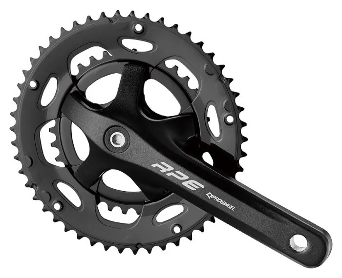 Комплект шатунів PROWHEEL RPE-421, (8S/7S), 170mm, 50T/34T black
