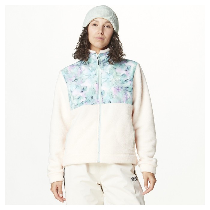 Picture Organic куртка флисовая Zelkova Printed W blurry water print M, укр, укр