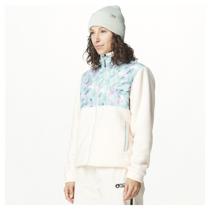 Picture Organic куртка флисовая Zelkova Printed W blurry water print M