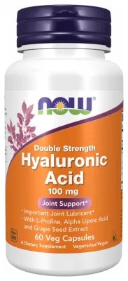 Hyaluronic Acid 100mg 2X Plus - 60 vcaps