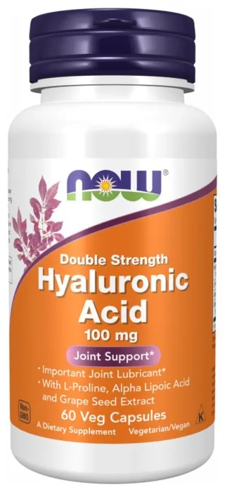 Hyaluronic Acid 100mg 2X Plus - 60 vcaps