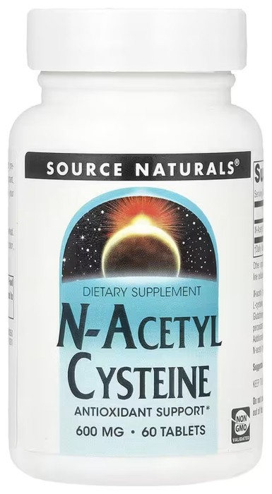 N-Acetyl Cysteine 600mg - 60 tabs