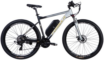 Велосипед з електроприводом 29&quot; AL Formula eF-1 DD CS рама-21&quot; 48B 12.5А*г 500Вт сріблясто-чорний YS 7605 2025