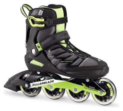 Роликовые коньки для взрослых Rollerblade SPARK 84 M 41 (8.5US) 265мм Black/green (07740800 T83)