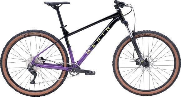 Велосипед 29" Marin BOBCAT TRAIL 4 рама - XL 2025 BLACK/PURP, укр