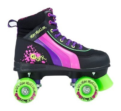 Роликові ковзани Rio Roller Skull 35,5 Black