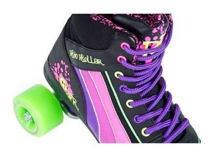 Роликові ковзани Rio Roller Skull 35,5 Black
