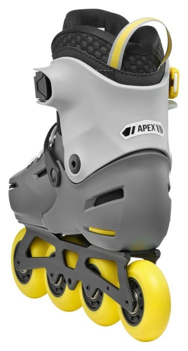 Rollerblade ролики Apex charcoal-yellow 29-32
