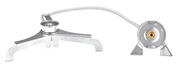 Перехідник зі шлангом із цангового балона на різьбовій BRS-17, укр, укр