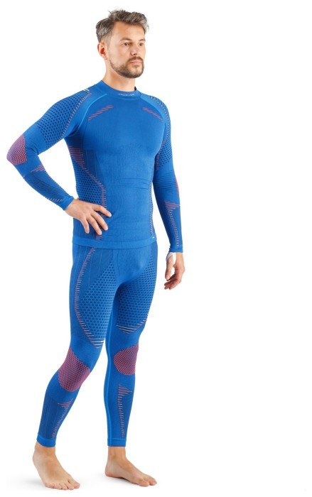 Термофутболка с длинным рукавом мужская Accapi Ergoracing, Royal/Navy, XS/S