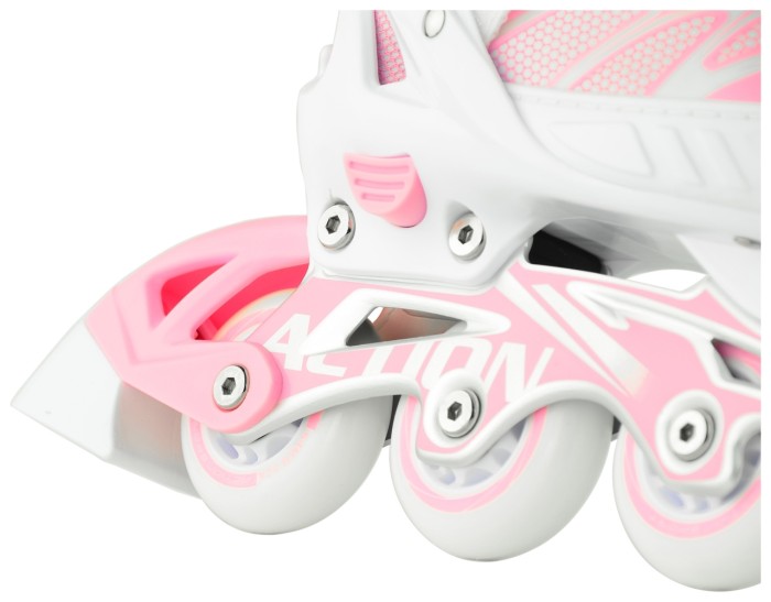 Роликові ковзани Action 2 в 1 Riply/Pink