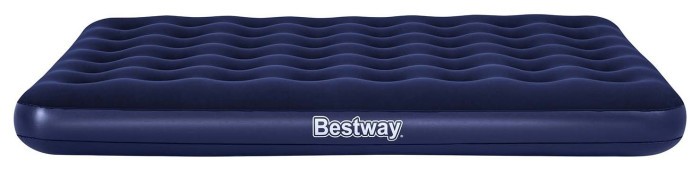 Матрац надувний Bestway 67003 з насосом 203x152 см, синій