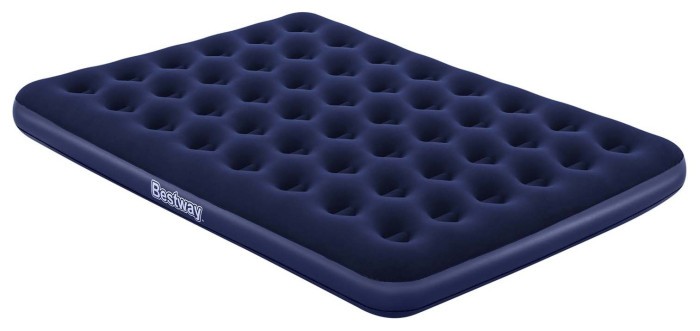 Матрац надувний Bestway 67003 з насосом 203x152 см, синій