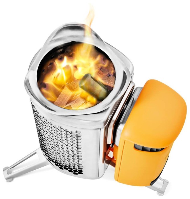 Пальник-зарядка на дровах Biolite Campstove 2+