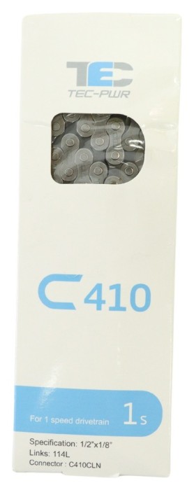 Ланцюг 1 114 лан. замок TEC C-410 GY/PS BOX, укр, укр