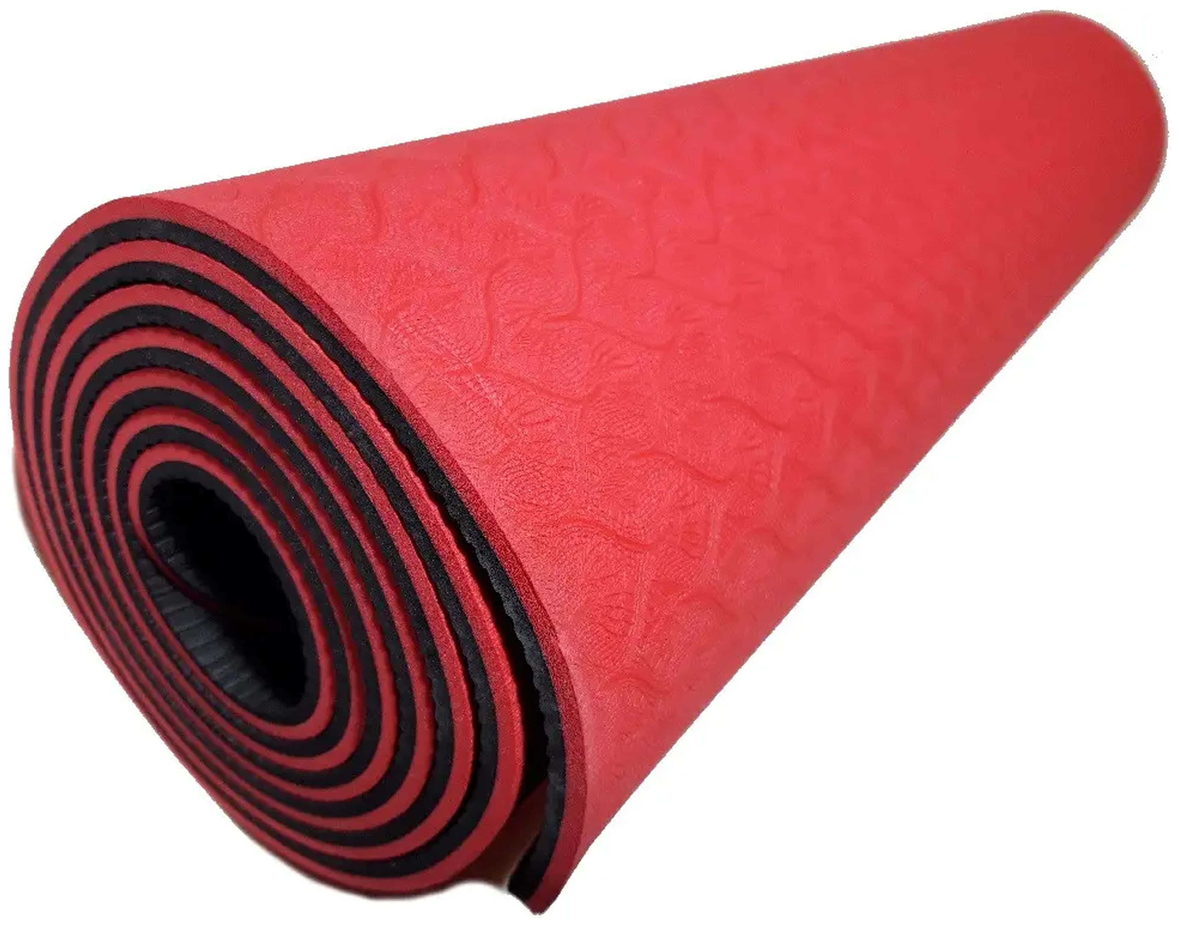 Килимок для йоги «tpe» Bavar Sport, укр, укр