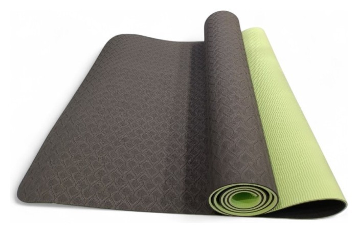 Килимок для йоги «tpe» Bavar Sport, укр, укр