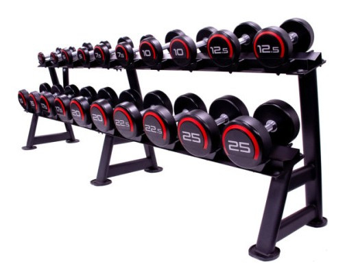 Устойчивая гантельная 2-х ярусная Generation Fitness FF71D2C (на 10 пар)