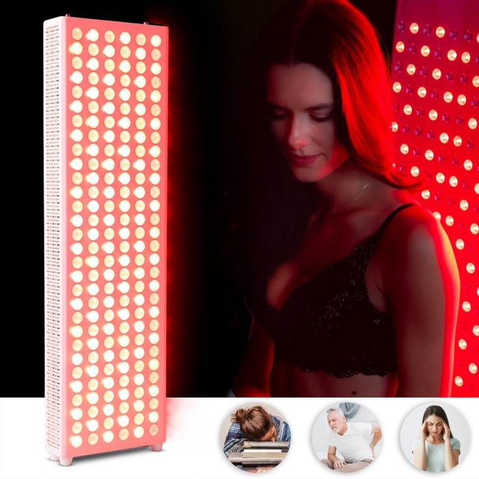 Інфрачервона світлодіодна панель inSPORTline Brister - 180 LED, колір білий