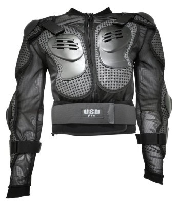 Куртка защитная спортивная USD Pro FULL BODY ARMOR XL Black (USFB21U1E)