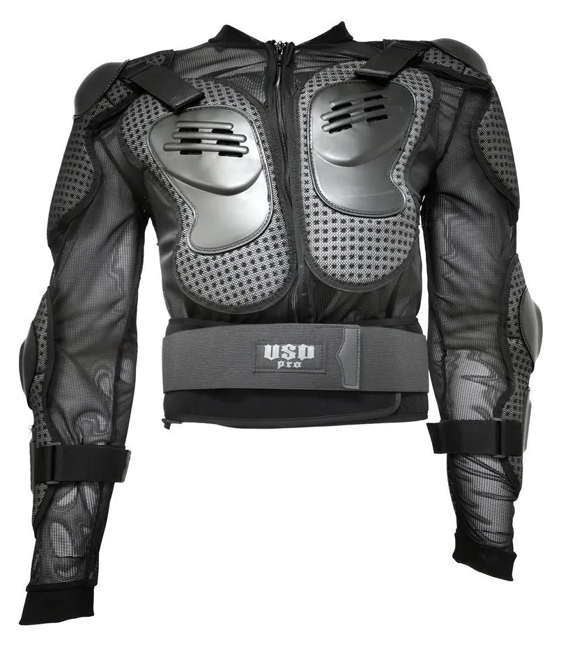 Куртка захисна спортивна USD Pro FULL BODY ARMOR XL Black (USFB21U1E) (XL black)