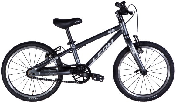 Велосипед AL 18" Leon GO Vbr FR рама-9" сірий 2025, укр