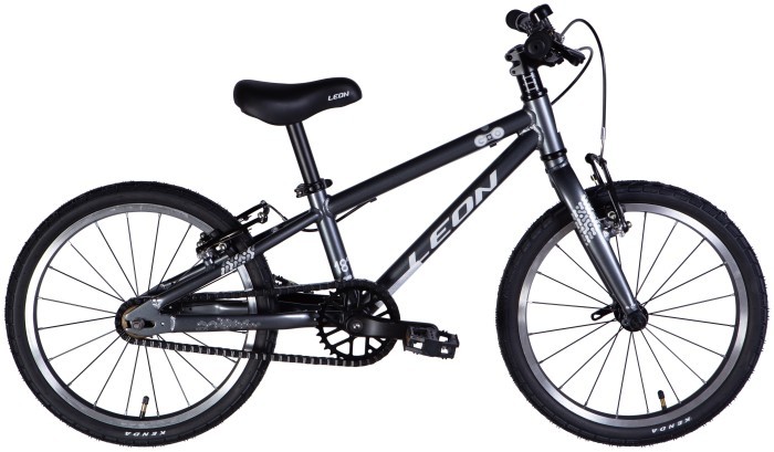Велосипед AL 18" Leon GO Vbr FR рама-9" сірий 2025, укр, укр