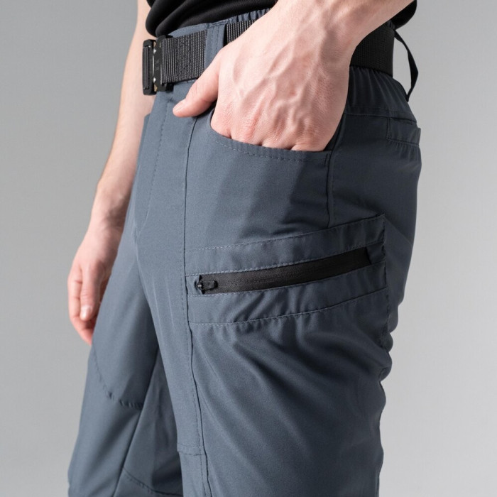 Мужские брюки Slavni повседневные антрацит, Брюки карго Slavni Vento антрацит