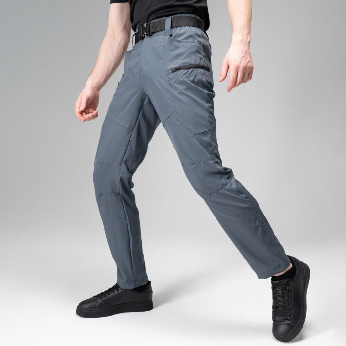 Мужские брюки Slavni повседневные антрацит, Брюки карго Slavni Vento антрацит