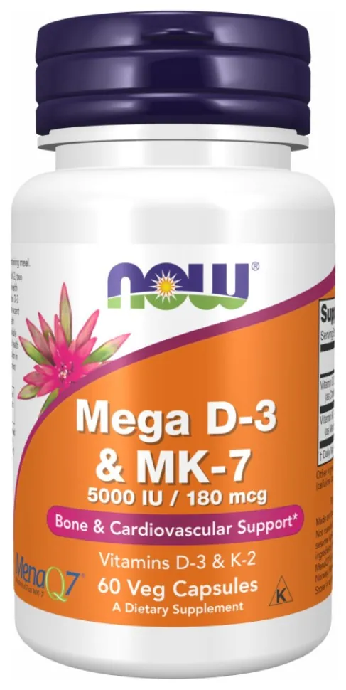 MEGA D-3 & MK-7 - 60 vcaps