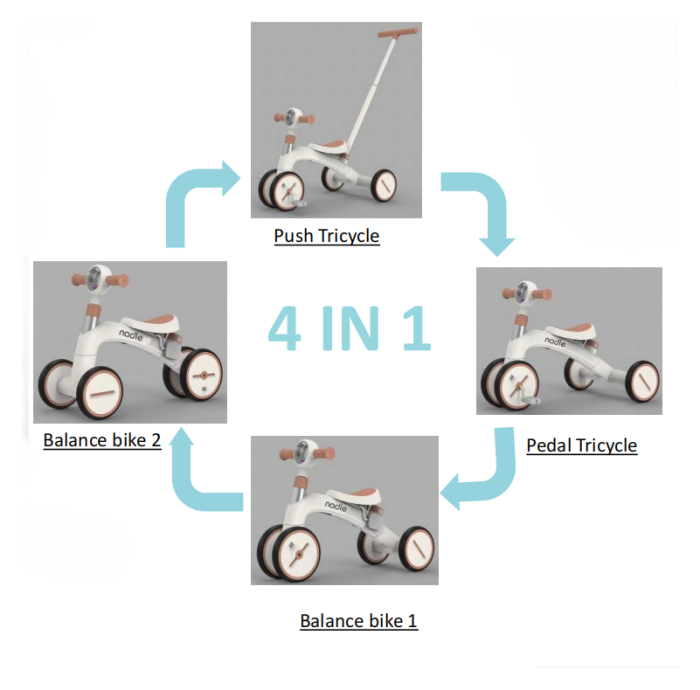 Биговел – трансформер Nadle A5 pink (Pink)