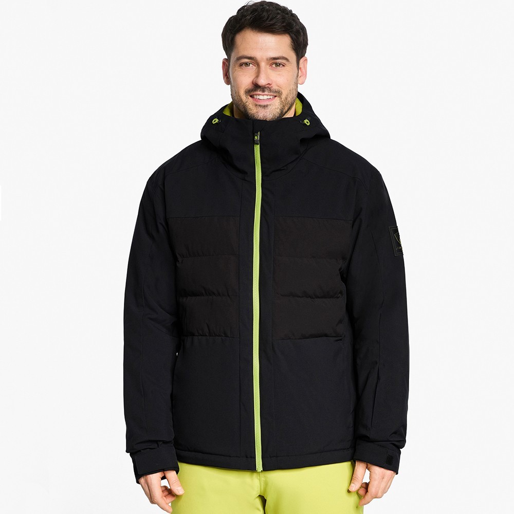 Ziener куртка лыжная Tarlo 2026 black-electric grass 48