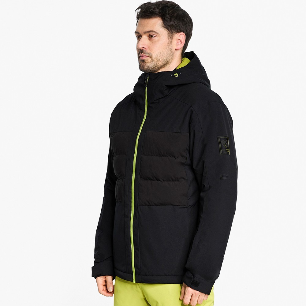 Ziener куртка лыжная Tarlo 2026 black-electric grass 48