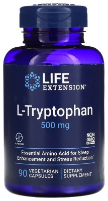 L-Tryptophan 500mg - 90 vcaps