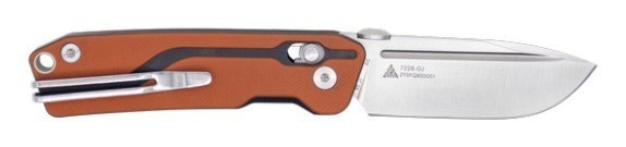 Ніж складаний SRM Rubik 7228-GJ, помаранчевий