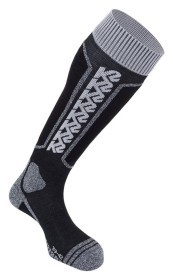 Носки для туризма мужские K2 SNOWBOARDING 39-42 Black/lt grey (14355)