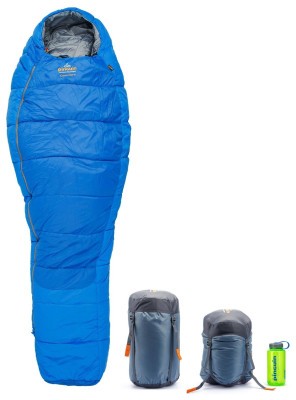 Спальный мешок Pinguin Comfort PFM (-1/-7°C), 185 см - Right Zip, Blue